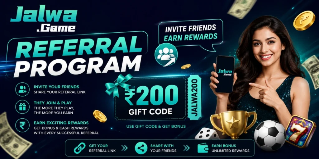 Jalwa Game Referral Program